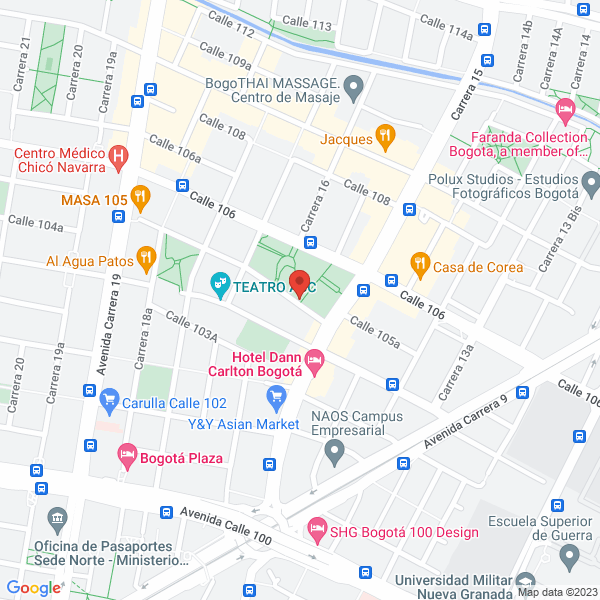 Map of Blanca Cecilia Flórez Agencia De Seguros Y Cía. Ltda.