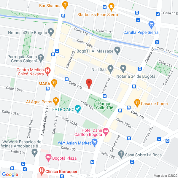 Map of Consultores Y Constructores Asociados Cuatro S.A.