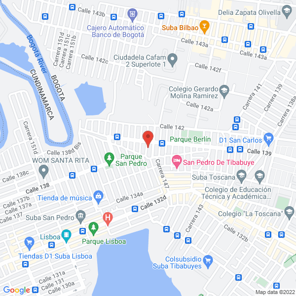 Map of Fabal Construcciones S.A.S.