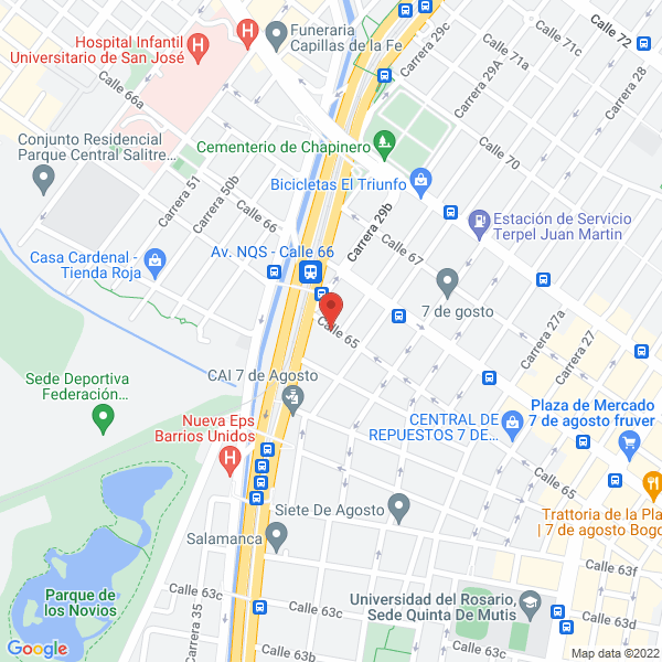 Map of Hidraulicos Y Estibadoras Deprisa S.A.S