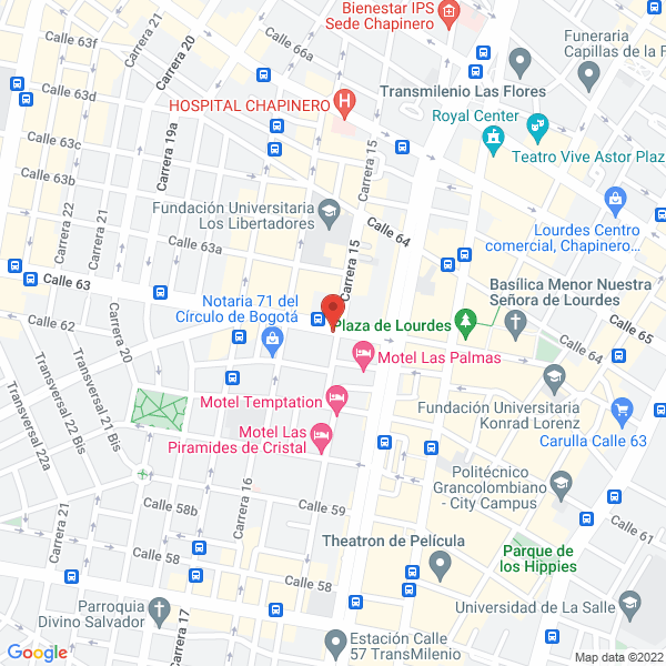 Map of Ravel Colombia Inversiones Ltda