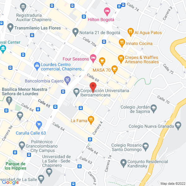 Map of Adapta S.A.S.