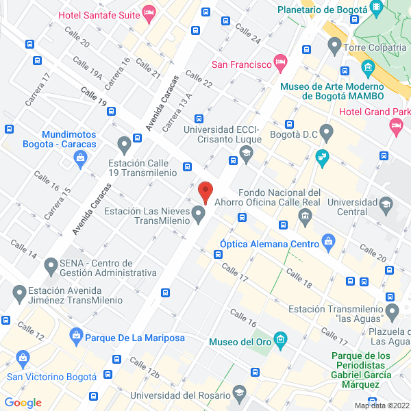 Map of Multilatino Ltda