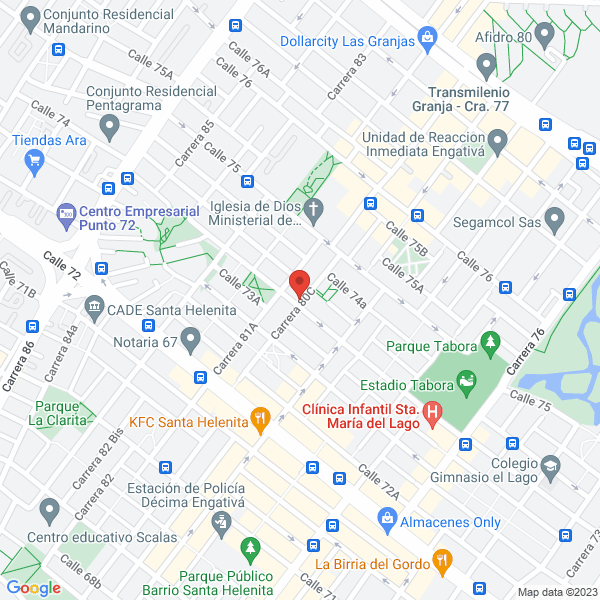 Map of Jar Suministros Y Servicios Ltda.