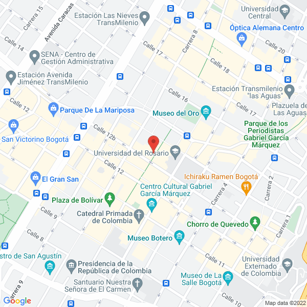 Map of Comercial Genesis S.A.S.