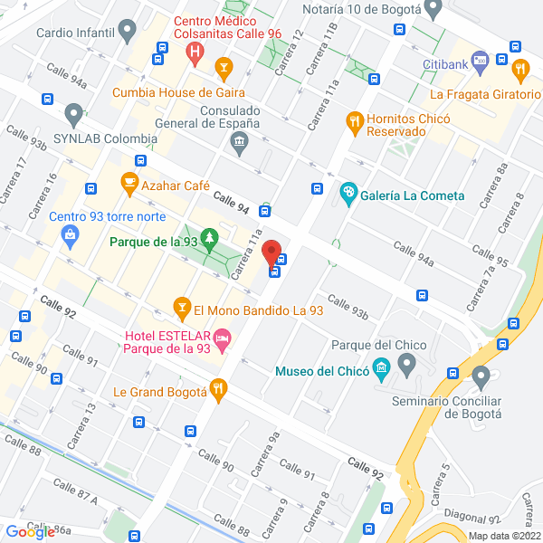 Map of Aguas Capital