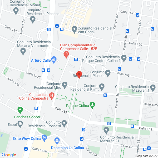 Map of Limpieza Profesional De Aseo Limproas S.A.S.