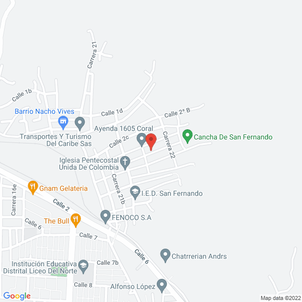 Map of Parroquia De Santa Ana De Bonda