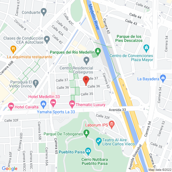 Map of Mango Travel