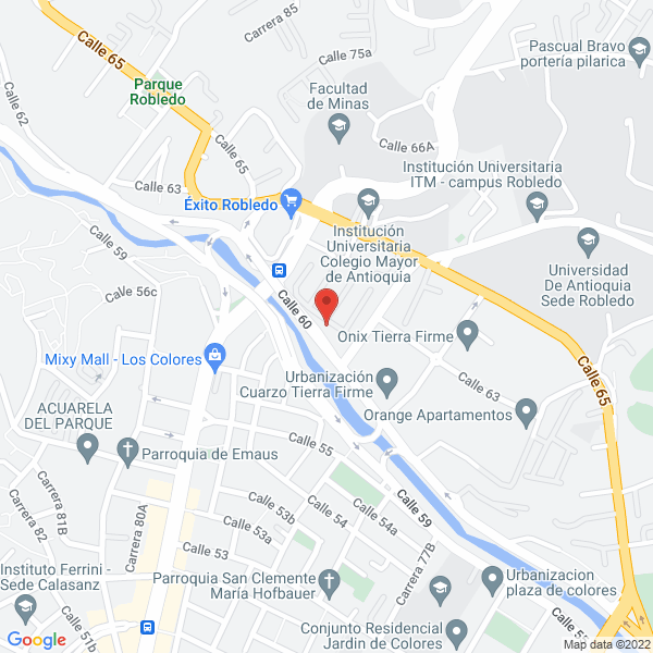 Map of Alvarez Ríos Cía. Constructores S.A.S.