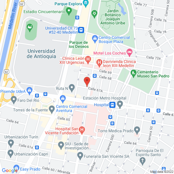 Map of Bpl Travel S.A.S.