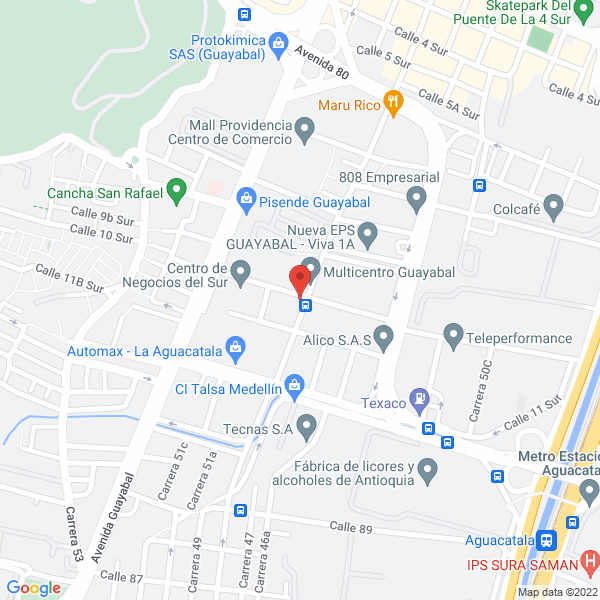 Map of Cambio De Paradigma S.A.S.