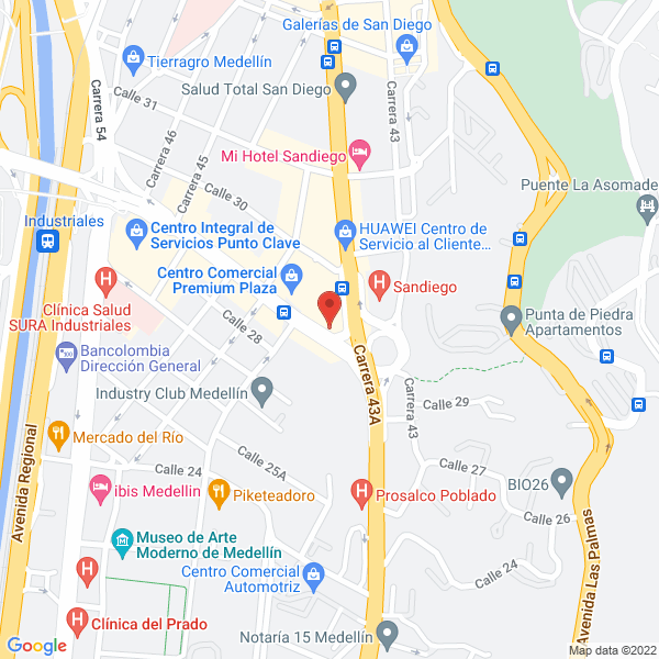 Map of Gonzadomi S.A.S