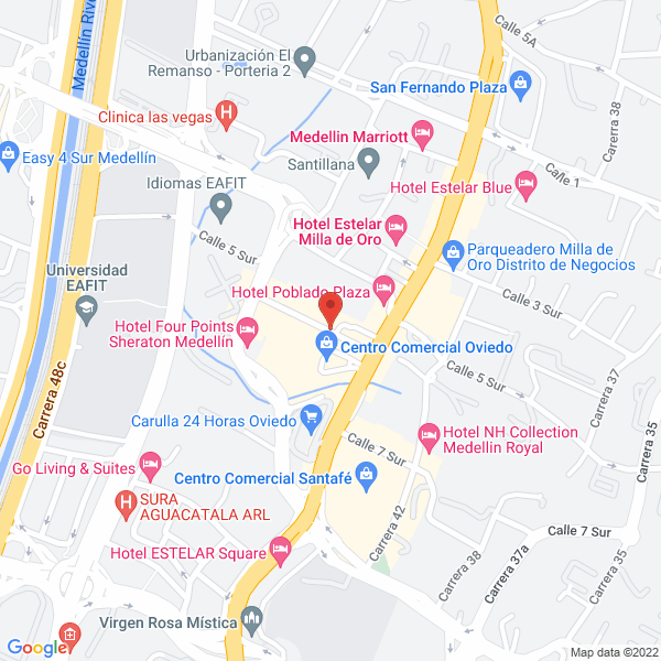 Map of Guadalupe Consultores S.A.S