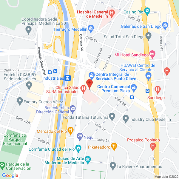 Map of Integramerica Group S.A.S.
