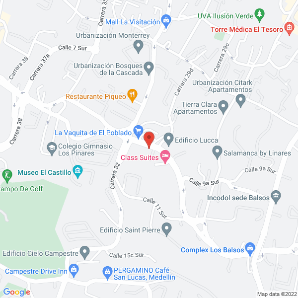 Map of Inversiones Sierraoro S.A.S