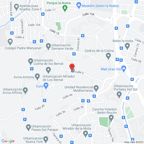 Map of Protección Contra Incendios Colombia S.A.S.