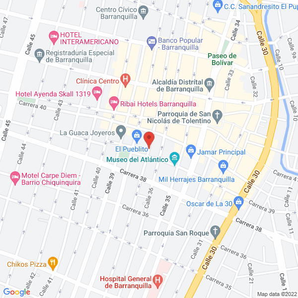 Map of Lyda Paola Marcela Mendoza Quijano