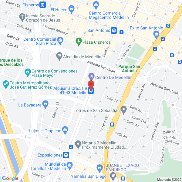 Map of Importadora Nissan -Toyota