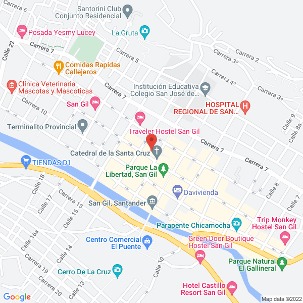Map of Silvia Cristina Gomezese Ribero