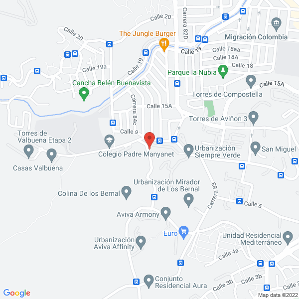Map of Newman Producciones