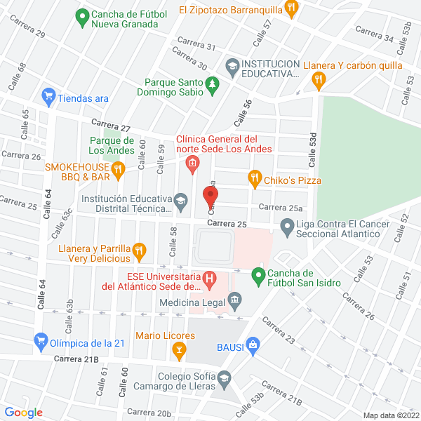 Map of Lo Global S.A.S.