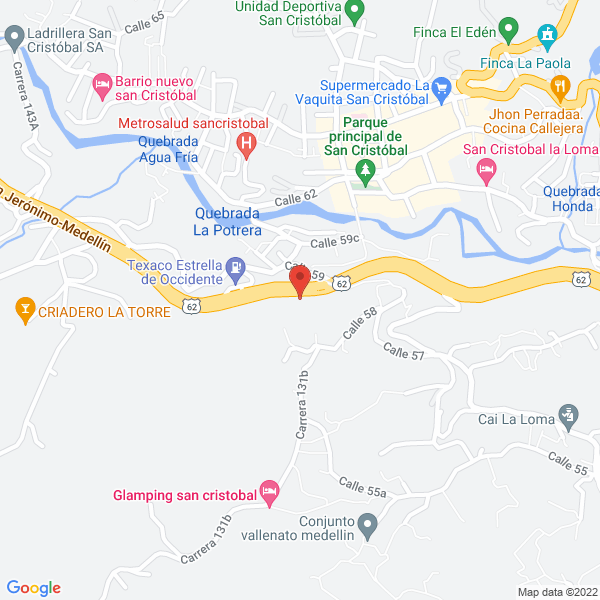 Map of Prefabricados Funcionales