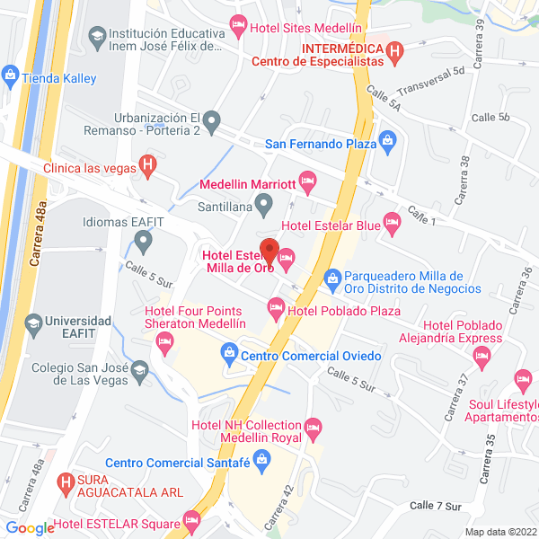 Map of Go Group Inversiones S.A.S.
