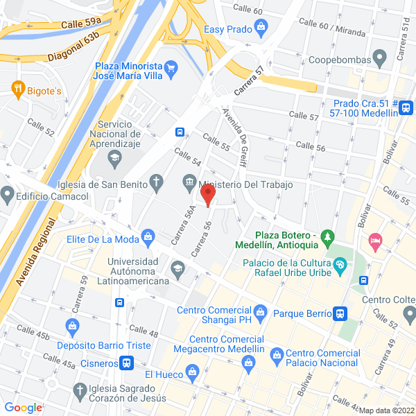 Map of Electro Contactores S.A.S.