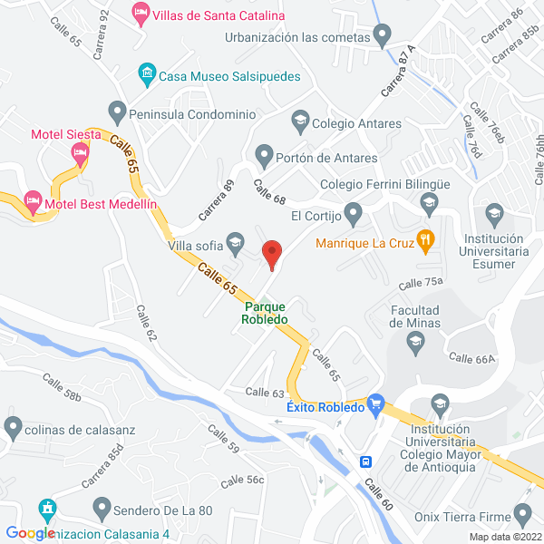 Map of Servicios Buena Mesa S.A.S.