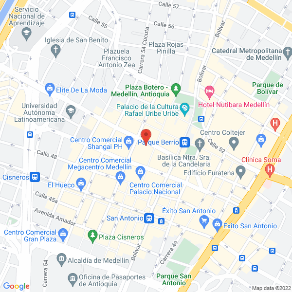 Map of Administration And Services For All S.A.S