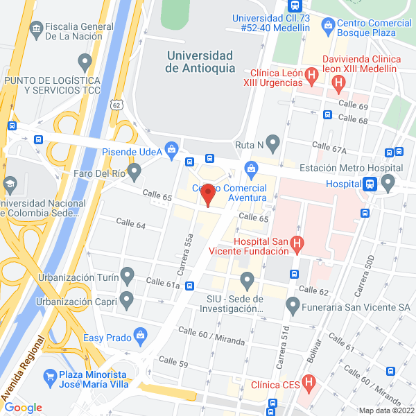 Map of Esprofin S.A.S.
