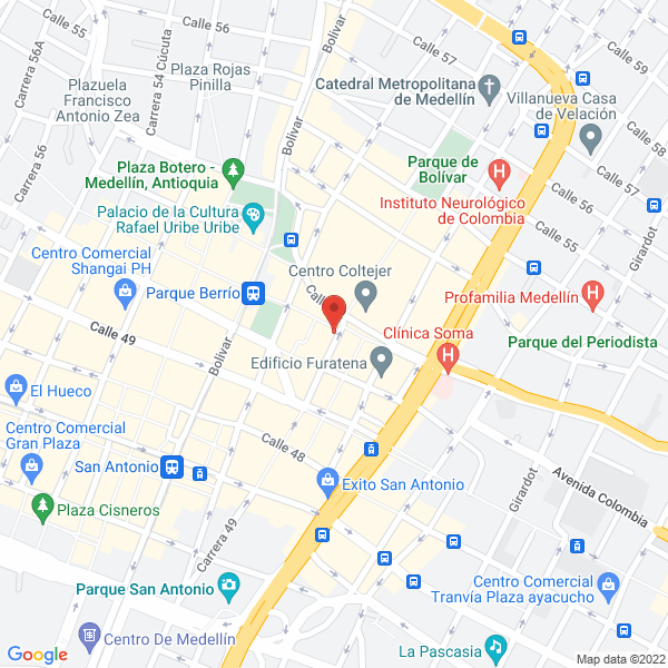 Map of Alianza En Administracion Empresarial S.A.S.