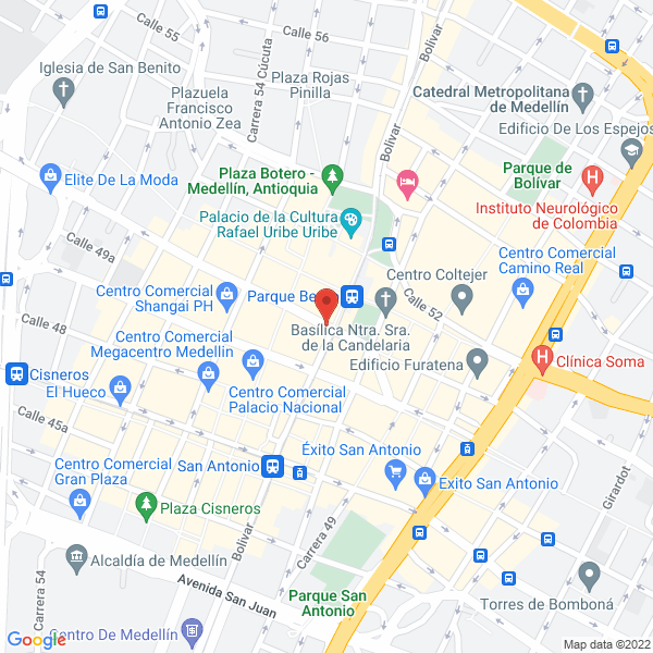 Map of A Y L Acierto Consultores S.A.S