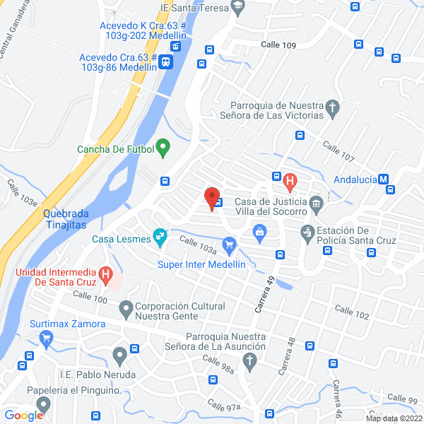 Map of Internacional Licores Gallo S.A.S.