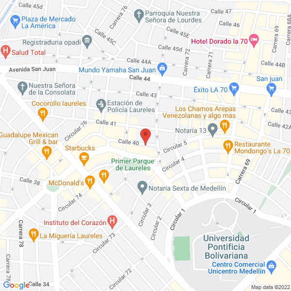 Map of Eskatemp S.A.S