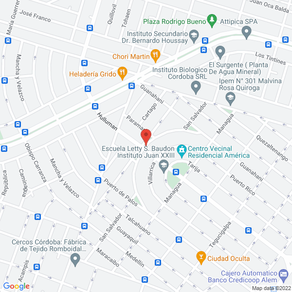 Map of Correa Maria Teresita