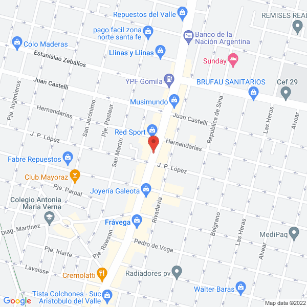 Map of Agustina Modas