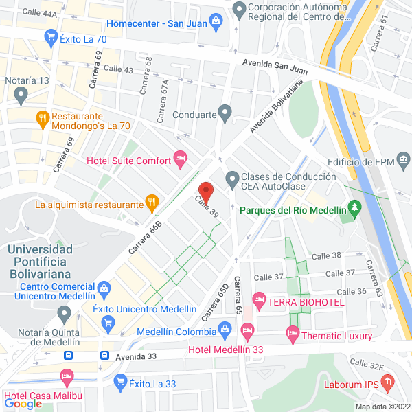 Map of Porta Grupo Empresarial S.A.S