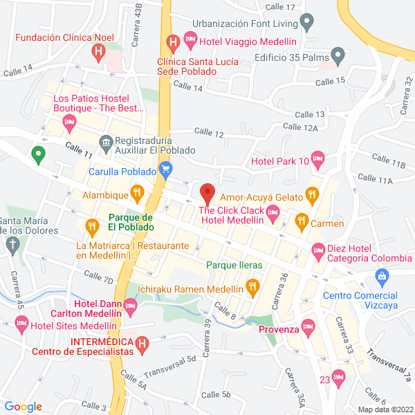 Map of Inversiones La Mayoria Sas