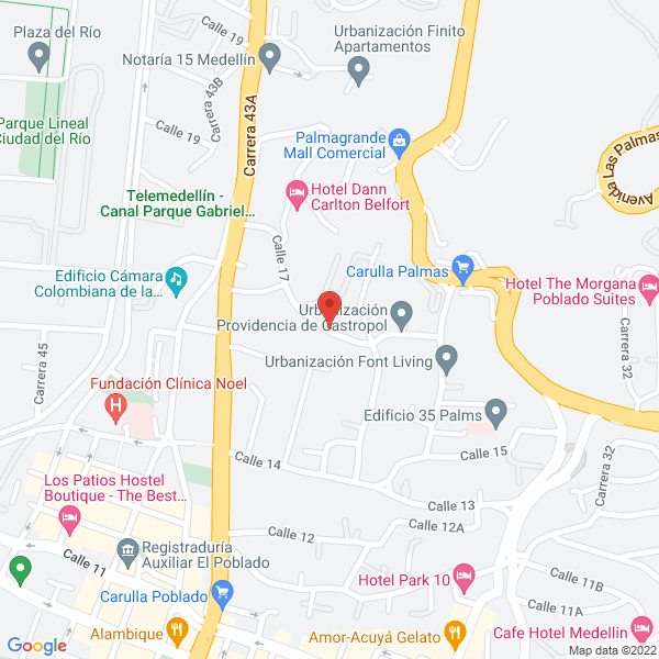 Map of C&H Gestión Y Consultorías S.A.S.