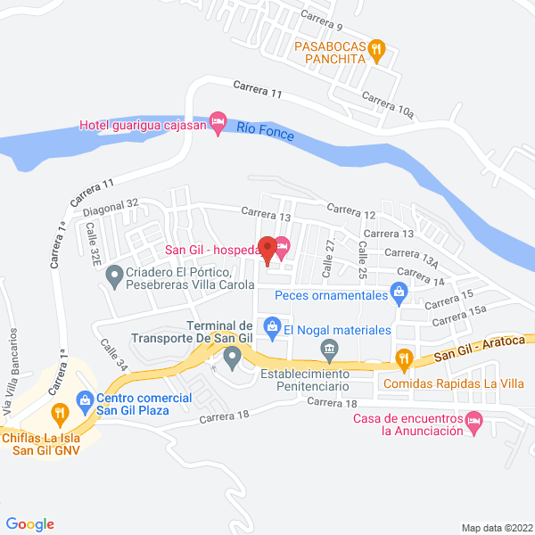 Map of Domicilios Víctoria R.B.
