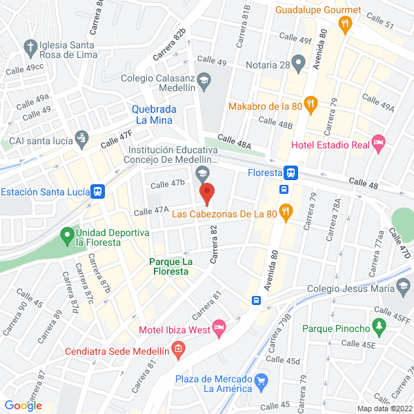 Map of Sapam Servicios Asesorías Y Proyectos Ambientales E.A.T.