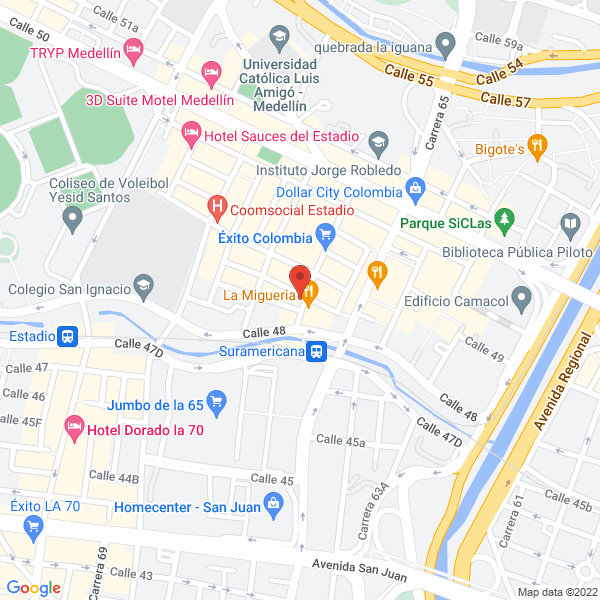 Map of Construdina S.A.S