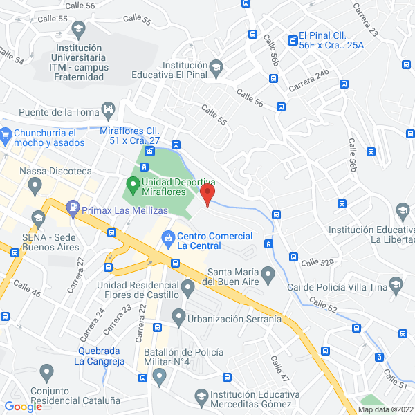Map of Poligono Diseño Industrial Ltda.