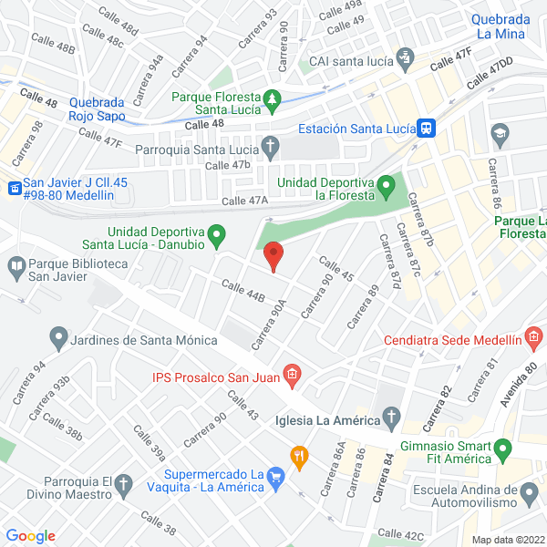 Map of A C T Asesorias S.A.S.