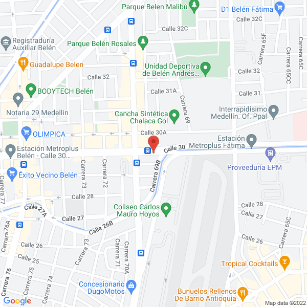 Map of Labcicol S.A.S.