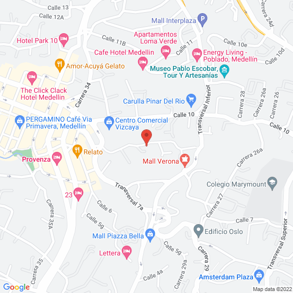 Map of Novatec S.A.S.
