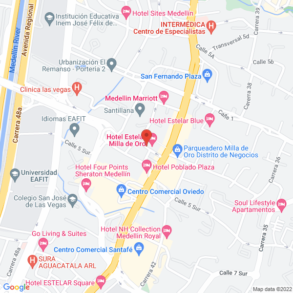 Map of Asodese S.A.S