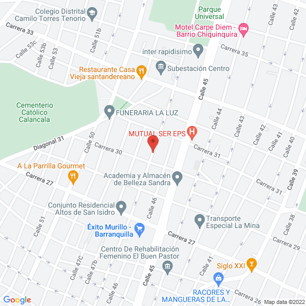 Map of Admiral Electric S.A.S.
